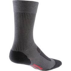 Rückansicht von Rohner mountain trekking Wandersocken anthrazit