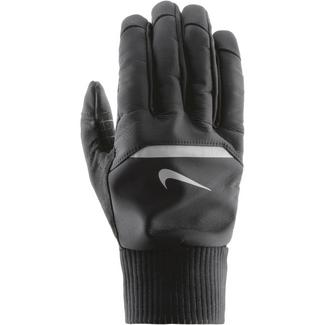 Nike Shield Laufhandschuhe Herren black-wolf grey-silver