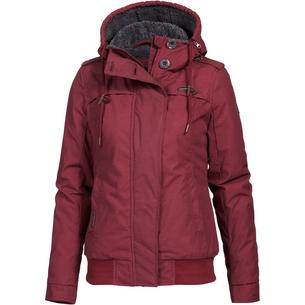 Ragwear Ewok Kapuzenjacke Damen wine red