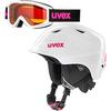 Uvex airwing 2 set Helm Kinder - white pink