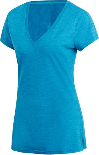 adidas ID Winners T-Shirt Damen shock cyan-legend ink