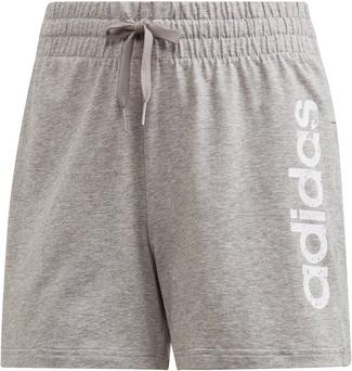 adidas Shorts Damen medium grey heather-black