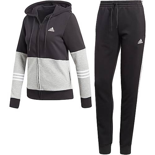 adidas Trainingsanzug Damen black medium grey heather white im Online Shop von SportScheck kaufen adidas Trainingsanzug Damen black medium grey heather white im Online Shop von SportScheck kaufen