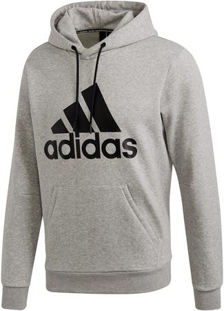 adidas MH BOS Hoodie Herren medium grey heather