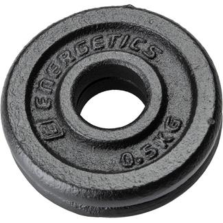 ENERGETICS Hantelscheiben schwarz