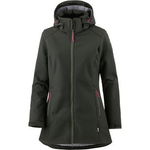 ICEPEAK Linnea Softshellmantel Damen dark green
