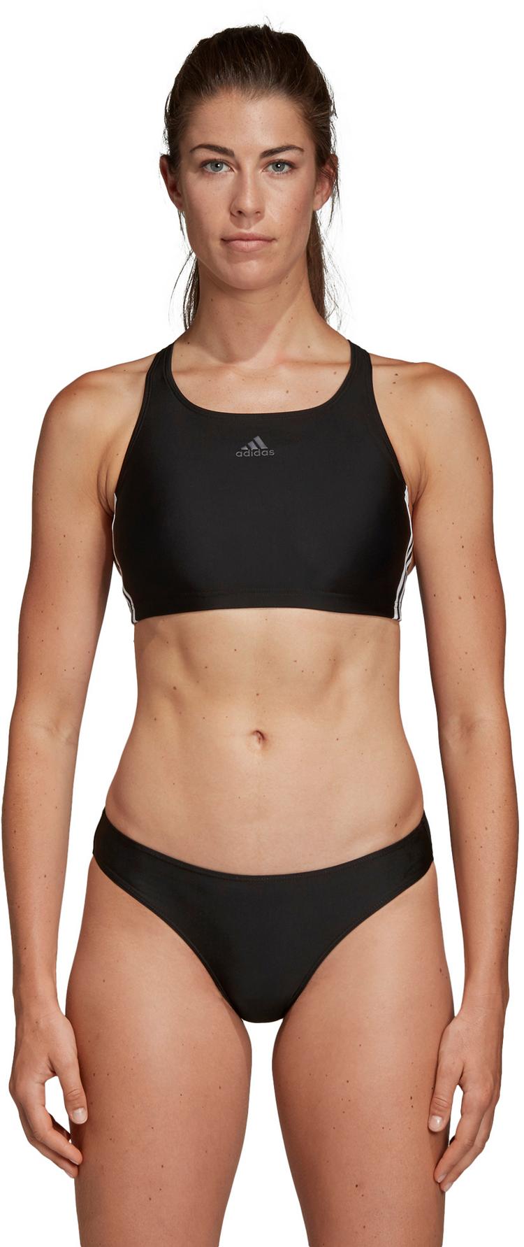 adidas adidas Fit 3-Stripes Bikini Set Damen - black - 0 | SportScheck