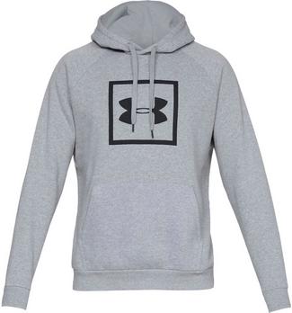 Under Armour RIVAL Hoodie Herren gray