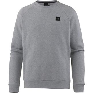 Under Armour Coldgear Rival Fleece Sweatshirt Herren steel-light-heather-black