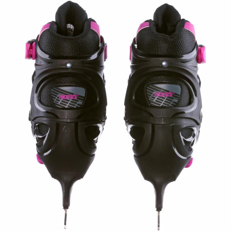 ROCES ROCES Jokey Ice 2.0 Girl Schlittschuhe M&auml;dchen - black-fuchsia - 0 | SportScheck