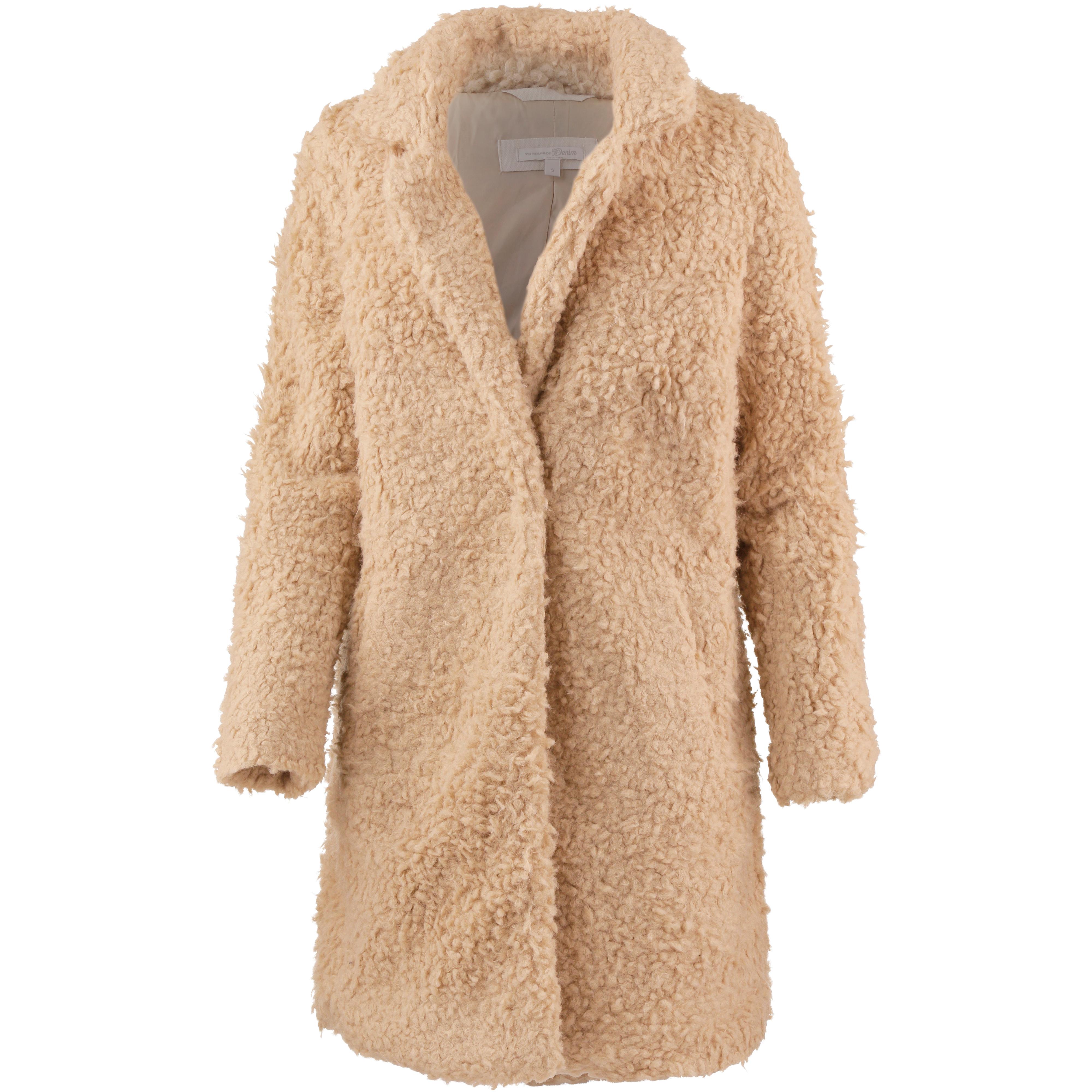 Tom Tailor Kurzmantel Damen Cargo Beige Im Online Shop Von Sportscheck Kaufen