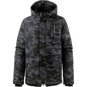 Crosshatch Crayford Kapuzenjacke Herren black-grey-camo