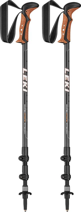 LEKI Khumbu AS Teleskopstock dunkelgrau-schwarz-wei&szlig;-orange