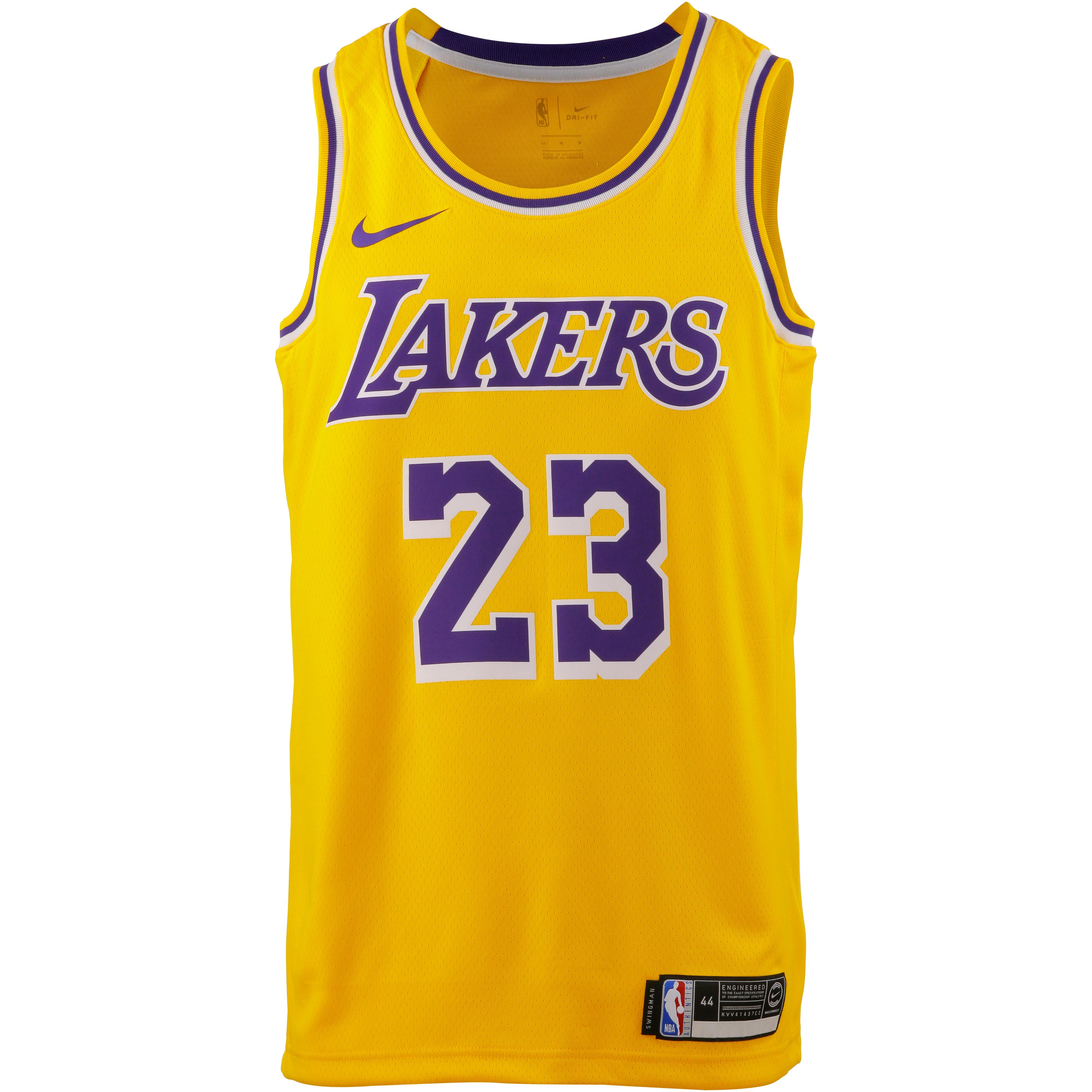 23 LeBron James Los Angeles La Basketball Jersey Trikots Swingman Shirt Schwarz* 