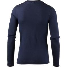 Rückansicht von OCK Merino Funktionsshirt Herren total eclipse