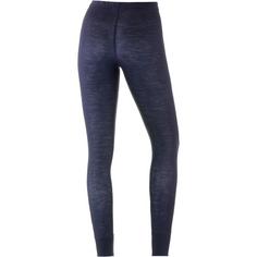 Rückansicht von OCK Merino Thermounterhose Damen total eclipse