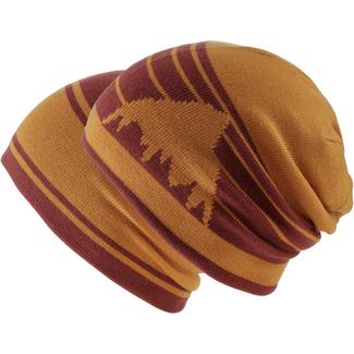 Burton Billboard Beanie firededbrick-goldenoak