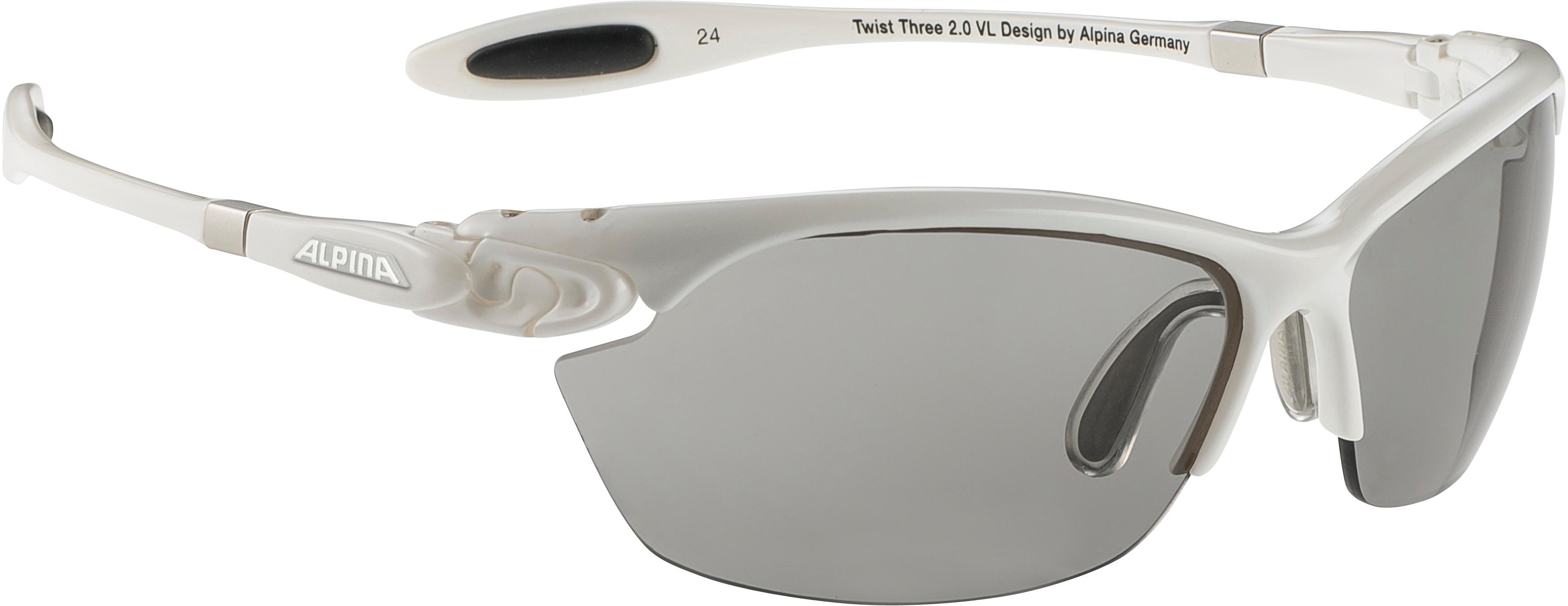 ALPINA TWIST THREE 2.0 VL Sportbrille white im Online Shop ...
