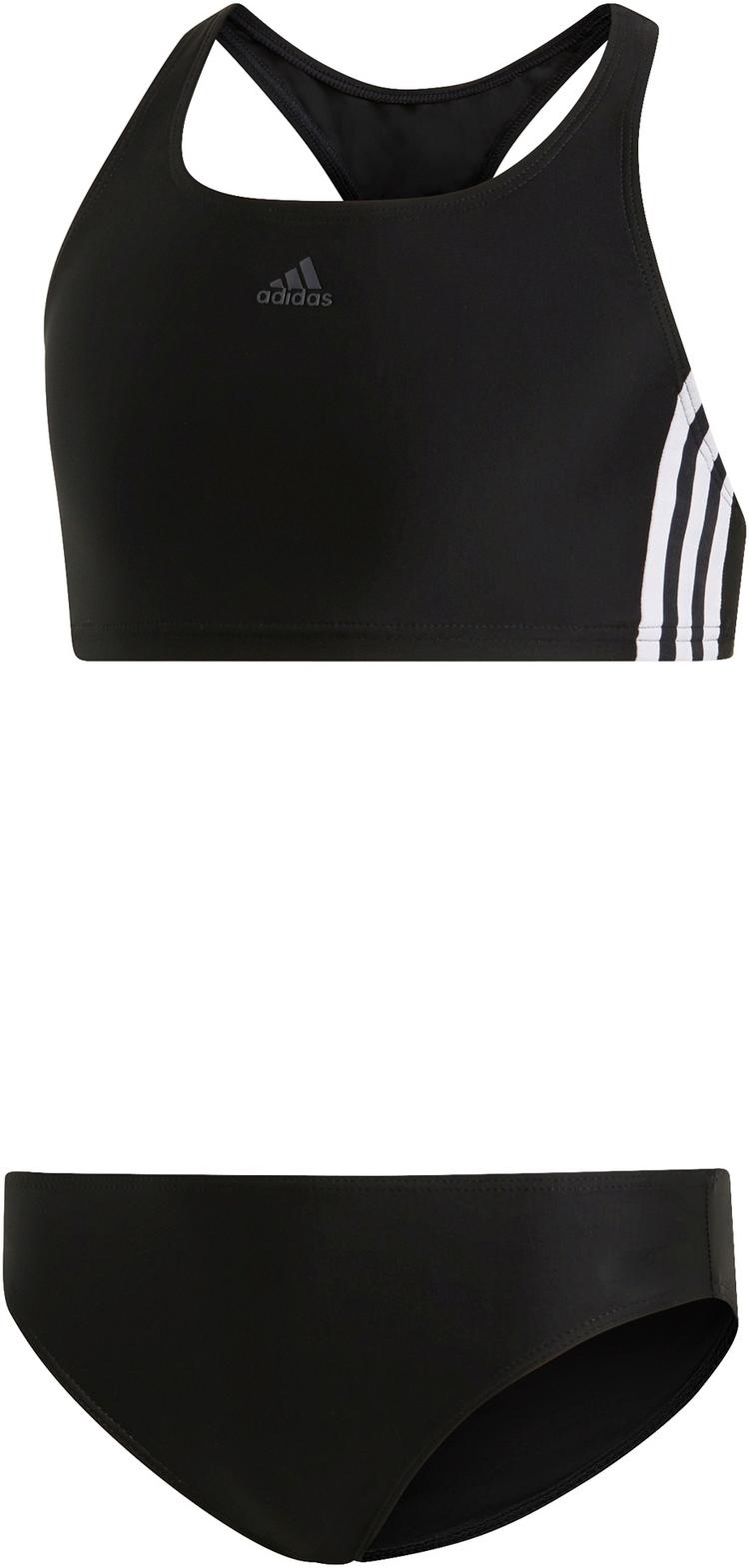 adidas adidas 3-STRIPES Bikini Set M&auml;dchen - black - 0 | SportScheck