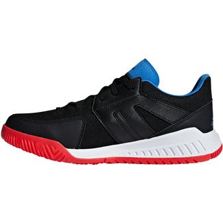 adidas Performance Kinder Hallenschuhe blau 36: adidas Performance Kinder Hallenschuhe blau 36: