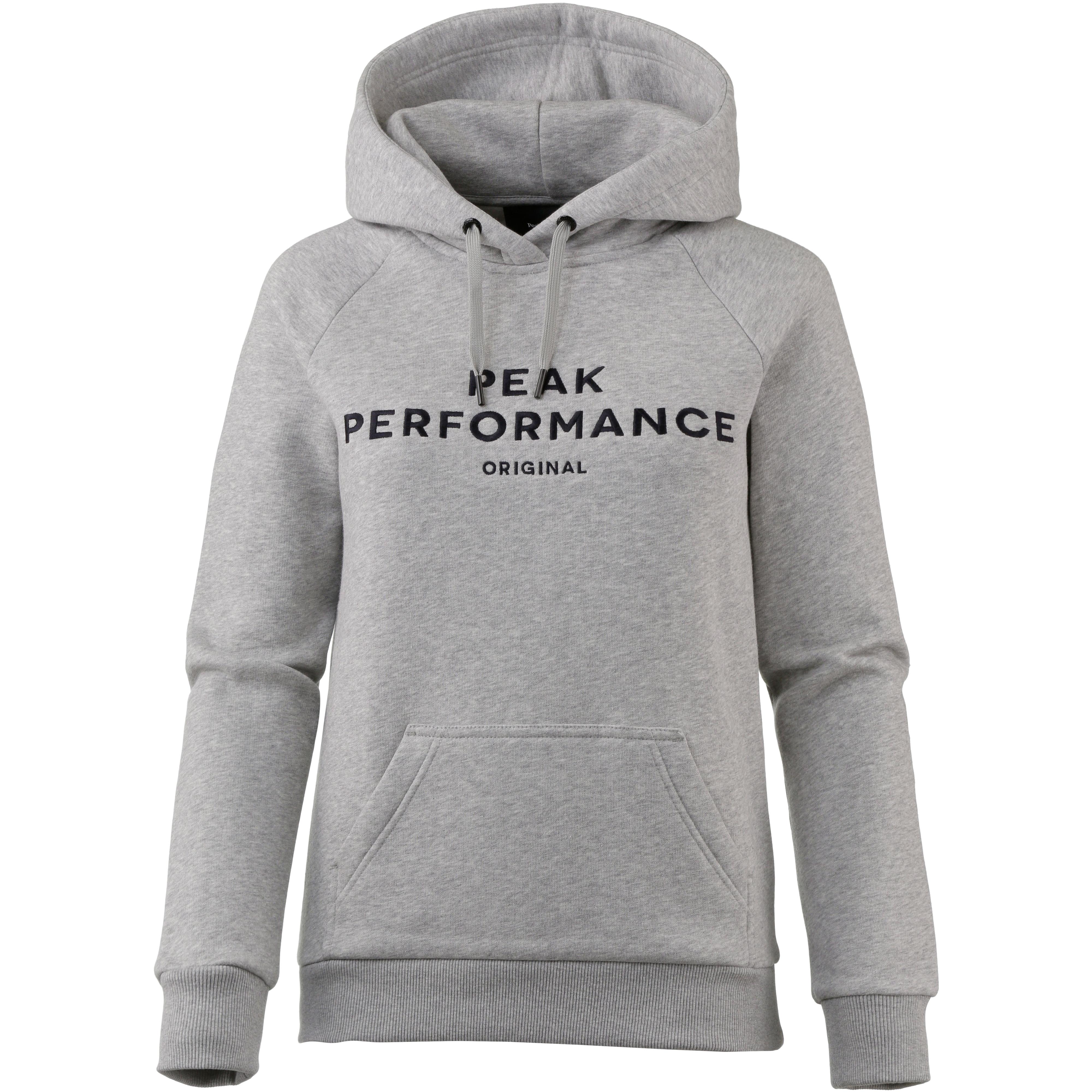 peak performance hoodie grey