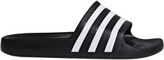 Rückansicht von adidas ADILETTE AQUA Badelatschen core black-ftwr white-core black