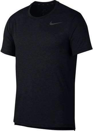 Nike Breathe Hyper Dry Funktionsshirt Herren black heather-mtlc hematite
