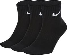 Nike ONE QARTERS Freizeitsocken black-white