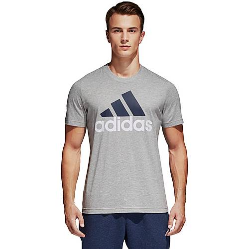 adidas Essential Linear T Shirt Herren grau im Online Shop von SportScheck kaufen adidas Essential Linear T Shirt Herren grau im Online Shop von SportScheck kaufen