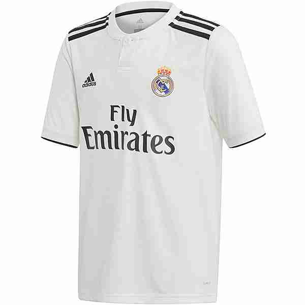 adidas Real Madrid 18/19 Heim Trikot Kinder core white