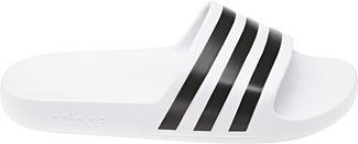 adidas Adilette Aqua Badelatschen white black