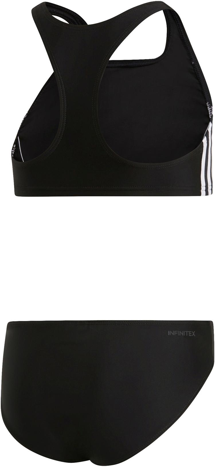 adidas adidas 3-STRIPES Bikini Set M&auml;dchen - black - 0 | SportScheck