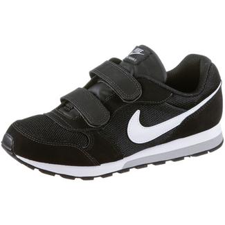 Nike MD Runner Sneaker Kinder black-white-wolf-grey