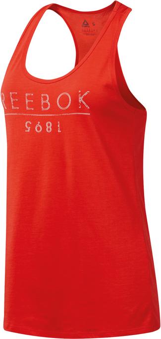 Reebok Graphic Series Tanktop Damen canton red