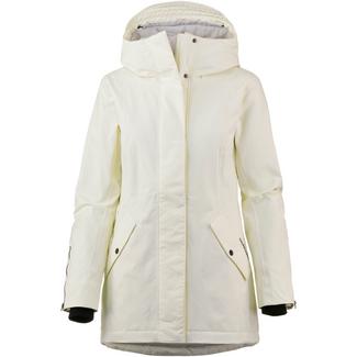 Didriksons 1913 Marie Kapuzenjacke Damen organic white