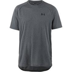 Under Armour TECH Funktionsshirt Herren carbon heather-black