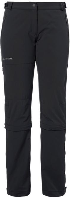 VAUDE Farley Stretch Capri T-Zip II Zipphose Damen black