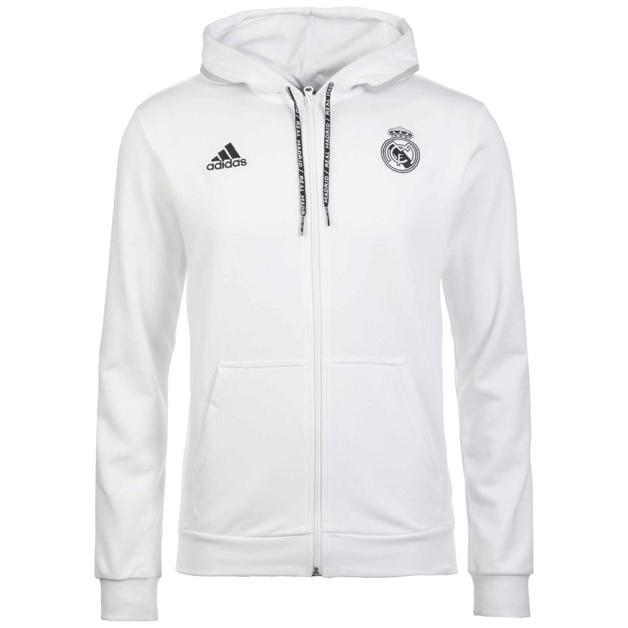 adidas sweatjacke herren weiß