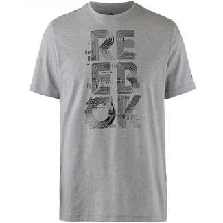 Reebok GS Futurism Funktionsshirt Herren medium grey heather