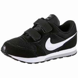 Nike MD Runner Sneaker Kinder black-white-wolf-grey