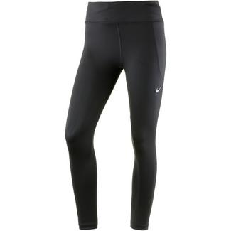 Nike Fast Lauftights Damen black-reflective silver