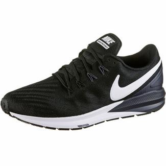 Nike AIR ZOOM STRUCTURE 22 Laufschuhe Herren black-white-gridiron