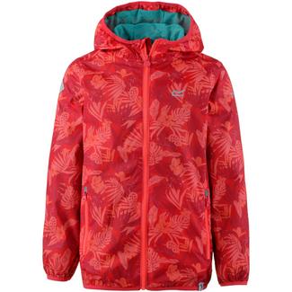 Regatta Printed Lever Regenjacke Kinder Coral Blush