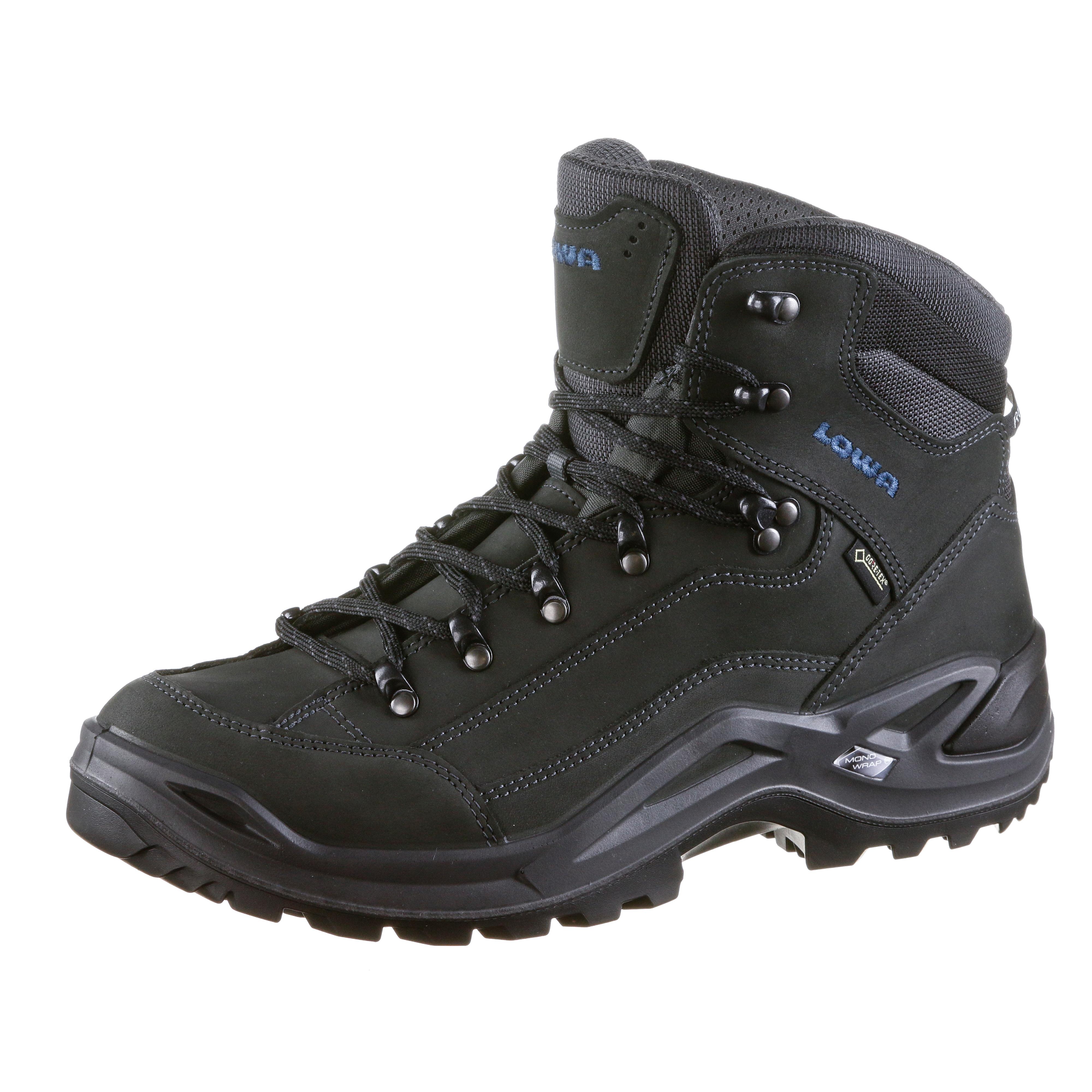 Lowa Mid Wanderschuhe Herren anthracite-steel blue im Online Shop kaufen