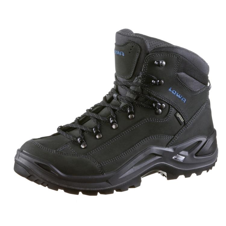 Lowa Lowa Renegade Mid Wanderschuhe Herren - anthracite-steel blue - 0 | SportScheck