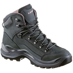 Rückansicht von Lowa GTX Renegade Mid Wanderschuhe Damen graphite-rose