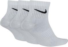 Rückansicht von Nike ONE QARTERS Freizeitsocken white-black