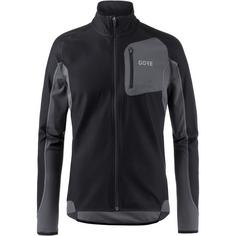 GOREWEAR R3 Partial WINDSTOPPER® Laufjacke Herren black-terra grey
