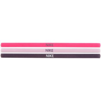 Nike 3 Pack Haarband spark pink-gridiron-prism pink