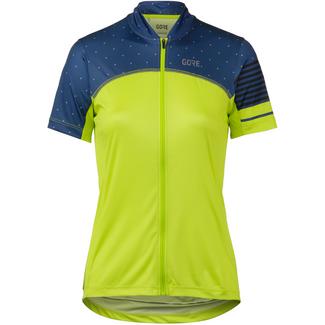 GORE&reg; WEAR C5 Trikot Fahrradtrikot Damen citrus green/deep water blue